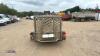 IFOR WILLIAMS 2.7t twin axle plant trialer (3340197) - 4