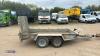 IFOR WILLIAMS 2.7t twin axle plant trialer (3340197) - 6