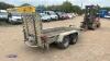 IFOR WILLIAMS 2.7t twin axle plant trialer (3379897) - 5