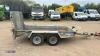 IFOR WILLIAMS 2.7t twin axle plant trialer (3379897) - 6