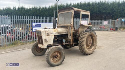 DAVID BROWN 880 selectamatic 2wd tractor c/w 4 wheel braking & cab doors (OKH 316F) (No Vat) (Old style V5 in office)