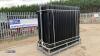 28 x 2m high x 2.4m long powder coated fencing panels & 29 fence posts (67m)