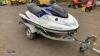 JET MOTOR jet ski c/w trailer (s/n 024F806) - 3