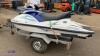 JET MOTOR jet ski c/w trailer (s/n 024F806) - 8