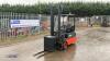 2004 LINDE E18 1.8t battery driven forklift truck (s/n H2X335R01746) with duplex mast & side-shift with charger