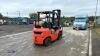 2004 TOYOTA FGF 2.5t gas forklift truck (s/n 16676) with duplex mast & side-shift - 5