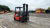 2004 TOYOTA FGF 2.5t gas forklift truck (s/n 16676) with duplex mast & side-shift - 7