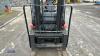 2004 TOYOTA FGF 2.5t gas forklift truck (s/n 16676) with duplex mast & side-shift - 16