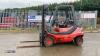 LINDE H25 2.5t diesel driven forklift truck with duplex mast (68925) - 2