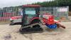 MITSUBISHI GCR22 LGP rubber tracked tractor, A/C, F/R shuttle (s/n 70207) (65hrs only) c/w SKLP 9 row planter - 2