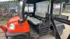 2012 KUBOTA RTV900 4wd diesel utility vehicle, full cab, hydraulic rear tipping body (NK62 BXM) - 14