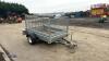 INDESPENSION 750kg single axle trailer (3421348) with cage sides - 7