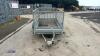 INDESPENSION 750kg single axle trailer (3421348) with cage sides - 8