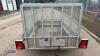 INDESPENSION 750kg single axle trailer (3421348) with cage sides - 12