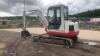 2012 TAKEUCHI TB150C steel tracked excavator (s/n 15072244) with bucket & blade (All hour and odometer readings are unverified and unwarranted) - 3