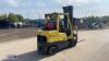 2015 HYSTER S4.5 4.5t gas driven forklift truck with duplex mast & side-shift - 5