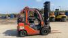 2019 TOYOTA 8FG25F 2.5t gas driven forklift truck with triple mast, weather-shield cab & side-shift - 6