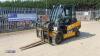 2012 JCB TLT35 Teletruk 3.5t diesel driven forklift with telescopic mast & side-shift