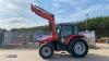 MASSEY FERGUSON 5455 DYNA 4, 4wd tractor c/w MF loader joystick control, 3 x spool valves, twin assister rams, top link, air seat, F/R shuttle (FX08 OOF)(V5 in office)(CATEGORY D INSURANCE LOSS) - 12