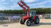 MASSEY FERGUSON 5455 DYNA 4, 4wd tractor c/w MF loader joystick control, 3 x spool valves, twin assister rams, top link, air seat, F/R shuttle (FX08 OOF)(V5 in office)(CATEGORY D INSURANCE LOSS) - 13