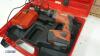 HILTI ST 1800 A22 tek gun c/w battery, charger & case - 4