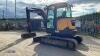 2015 VOLVO EC50 rubber tracked excavator (s/n C00005318) with bucket, blade, piped & Q/hitch - 3