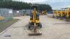 2021 JCB 16C rubber tracked excavator (s/n 3029518) with bucket, blade, piped & expanding tracks - 8