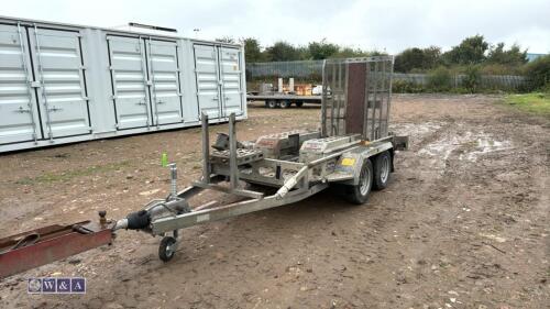 INDESPENSION 2.7t twin axle plant trailer (3374869) with DIGADOC Ultra system