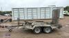 INDESPENSION 2.7t twin axle plant trailer (3374869) with DIGADOC Ultra system - 2