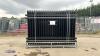 30 x 2.4m high x 3m long powder coated fencing panels & 31 posts (90m) - 2