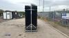 30 x 2.4m high x 3m long powder coated fencing panels & 31 posts (90m) - 4