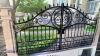 Pair of entrance gate with ornate design (suit 14ft entrance)