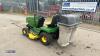 JOHN DEERE LX178 petrol ride on mower c/w collector - 3