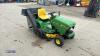 JOHN DEERE LX178 petrol ride on mower c/w collector - 7