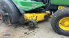 JOHN DEERE LX178 petrol ride on mower c/w collector - 15