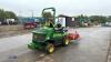 2018 JOHN DEERE 1570 4wd out front mower c/w 5ft TRIMAX flail deck (CV18 DGX) (V5 in office) - 5