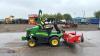 2018 JOHN DEERE 1570 4wd out front mower c/w 5ft TRIMAX flail deck (CV18 DGX) (V5 in office) - 6