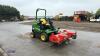 2018 JOHN DEERE 1570 4wd out front mower c/w 5ft TRIMAX flail deck (CV18 DGX) (V5 in office) - 7