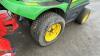 2018 JOHN DEERE 1570 4wd out front mower c/w 5ft TRIMAX flail deck (CV18 DGX) (V5 in office) - 9