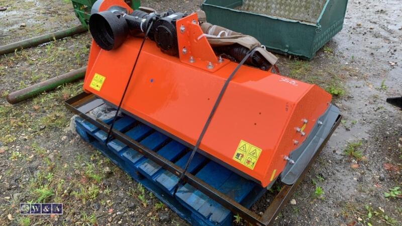 AGRI IMPLEMENT EF125 4ft flail mower to suit 3-point linkage c/w Pto shaft (s/n 2023300437001) (unused)