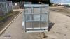 8 x 4 twin axle trailer body c/w mesh sides & ramp door - 7