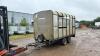 IFOR WILLIAMS 3.5t twin axle livestock trailer (s/n IH12X6)