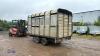 IFOR WILLIAMS 3.5t twin axle livestock trailer (s/n IH12X6) - 3