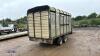 IFOR WILLIAMS 3.5t twin axle livestock trailer (s/n IH12X6) - 5