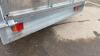 7 x 4 single axle trailer c/w mesh side & ramp door (unused) - 11