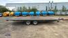 BLUELINE 18' x 7' twin axle 3.5t flatbed trailer - 6