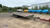 BLUELINE 18' x 7' twin axle 3.5t flatbed trailer - 7