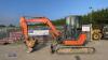 2009 HITACHI Zaxis U50 rubber tracked excavator (s/n H00013701) with 3 buckets, blade, piped & Q/hitch - 2