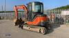 2009 HITACHI Zaxis U50 rubber tracked excavator (s/n H00013701) with 3 buckets, blade, piped & Q/hitch - 3