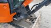 2019 HITACHI Zaxis 26U rubber tracked excavator (s/n ZV00050601) with bucket, blade, piped & Q/hitch - 14